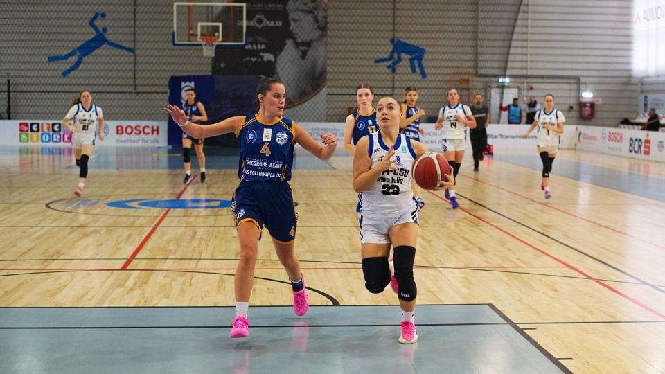 CSM-CSU Alba Iulia, victorie categorică în Liga I de baschet feminin, 111-20 cu Poli Iași