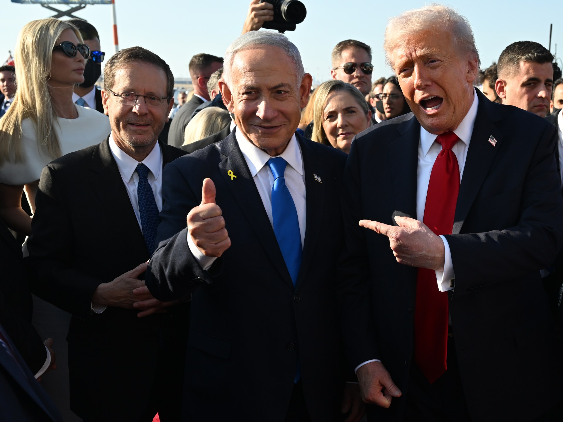 Deși îl laudă și îl primește la Casa Albă, Trump evită să îl susțină pe Netanyahu