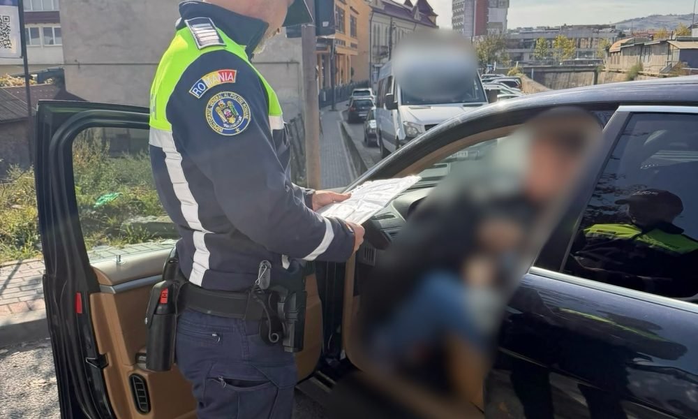 Dej: acțiune a Poliției cu sprijinul elicopterului, amenzi de peste 12.000 lei FOTO