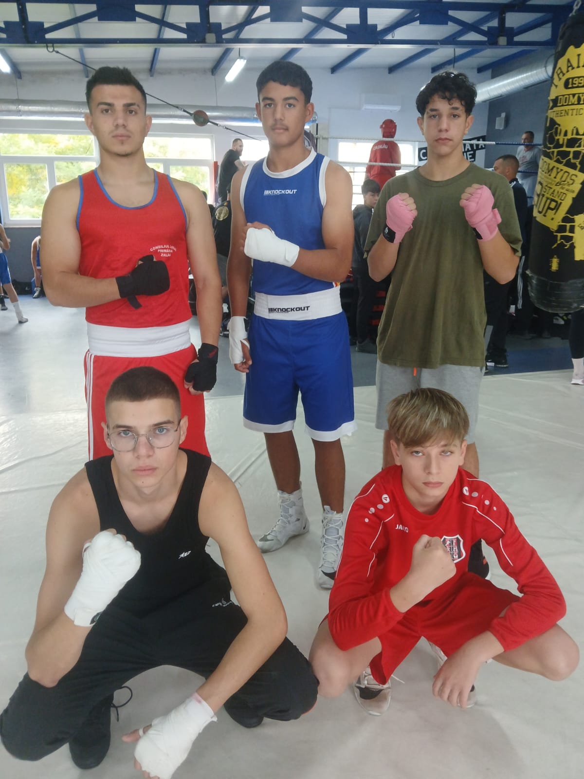 Dej: cinci pugiliști de la CSM Zalău, verificați prin sparring înaintea Naționalelor U23