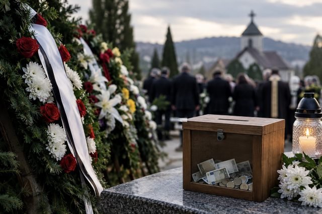 Dej: propunere de limitare a coroanelor funerare la trei și cutie pentru bani în locul lor