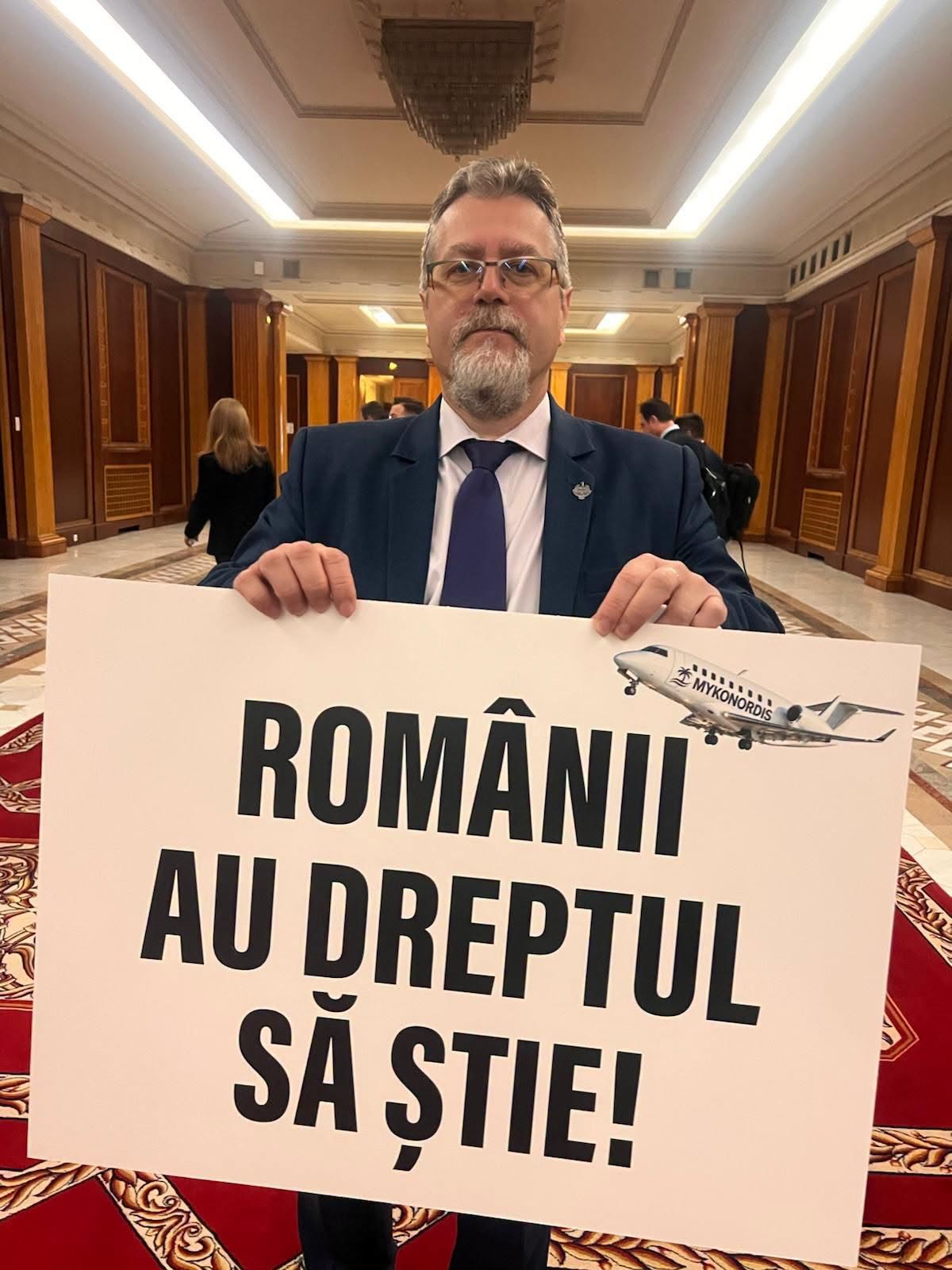 Deputatul de Cluj Ciprian Rigman cere anchetă parlamentară privind zborurile private