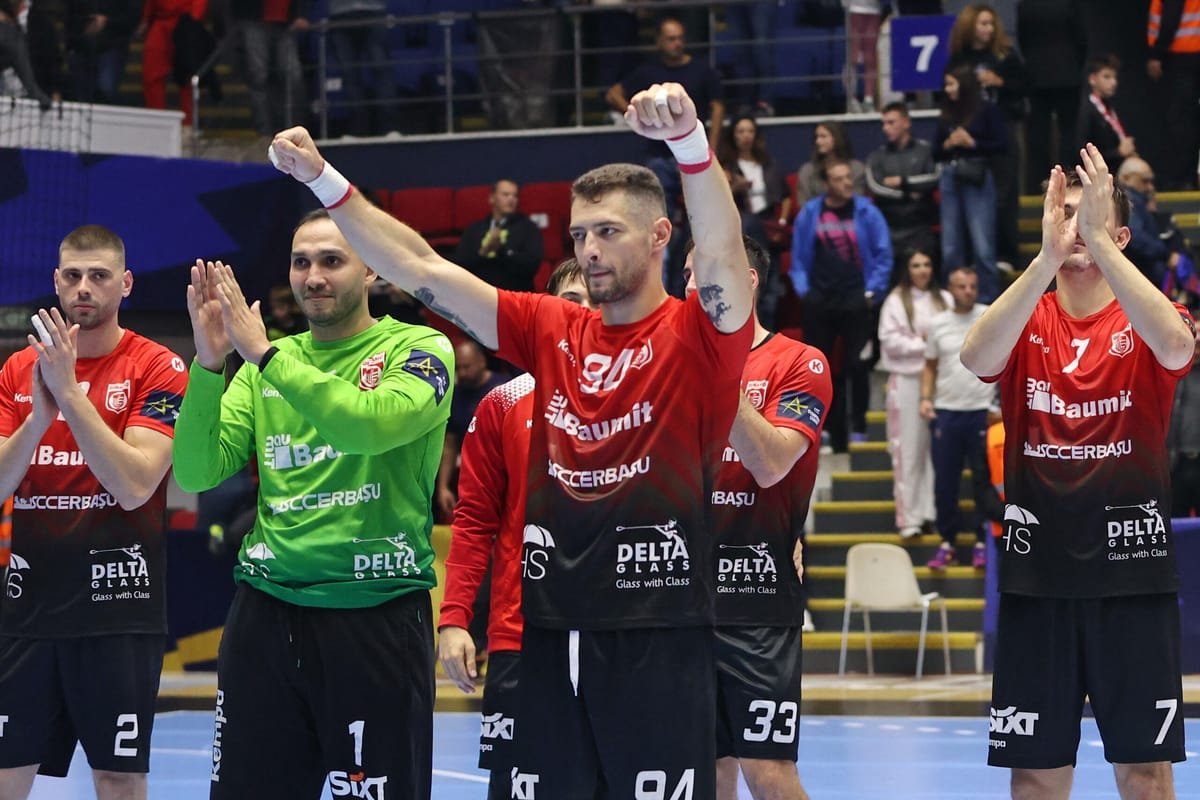 Dinamo București s-a calificat în TOP 12 al Ligii Campionilor la handbal, după victoria din Franța