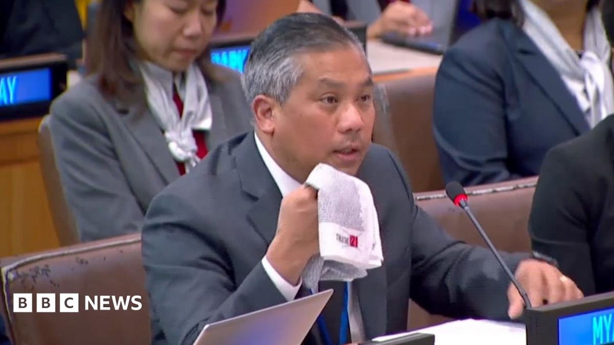 Diplomatul din Myanmar se prăbușește emoțional în timp ce cere lumii să „pună capăt suferinței noastre