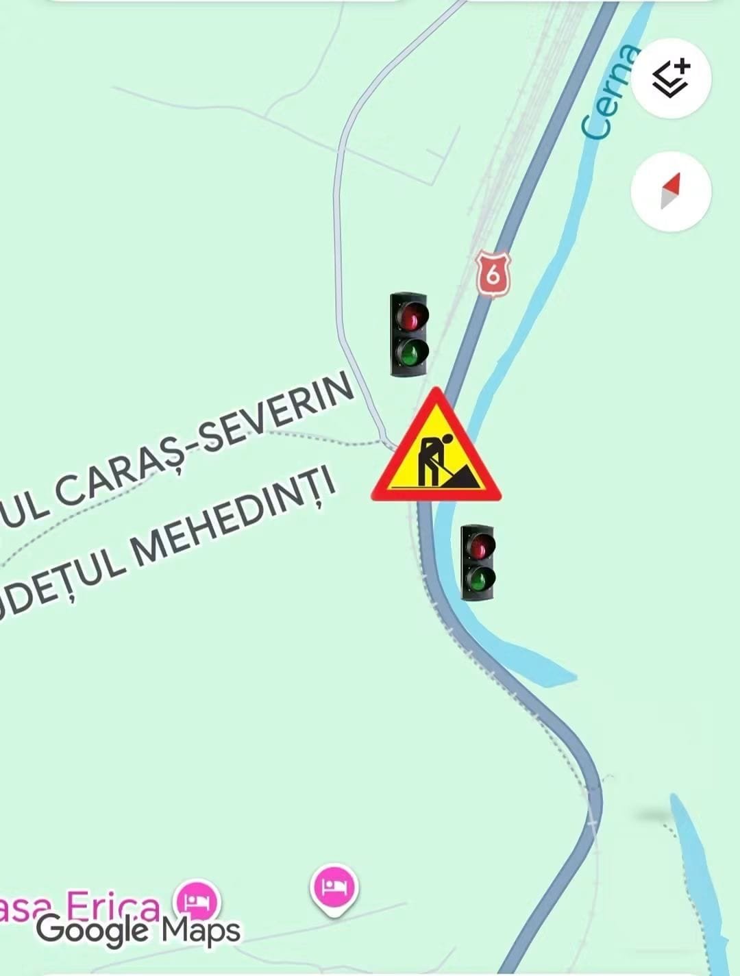 DN6, între Orșova și Topleț: restricții de trafic din 14 octombrie pentru lucrări la pod