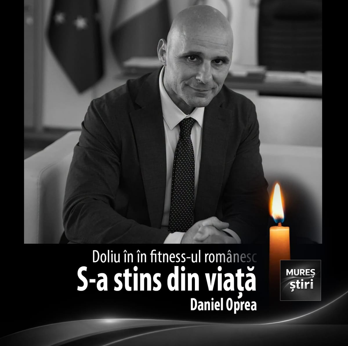 Doliu în fitness-ul românesc: Daniel Oprea, pilon al FRCF, s-a stins din viață