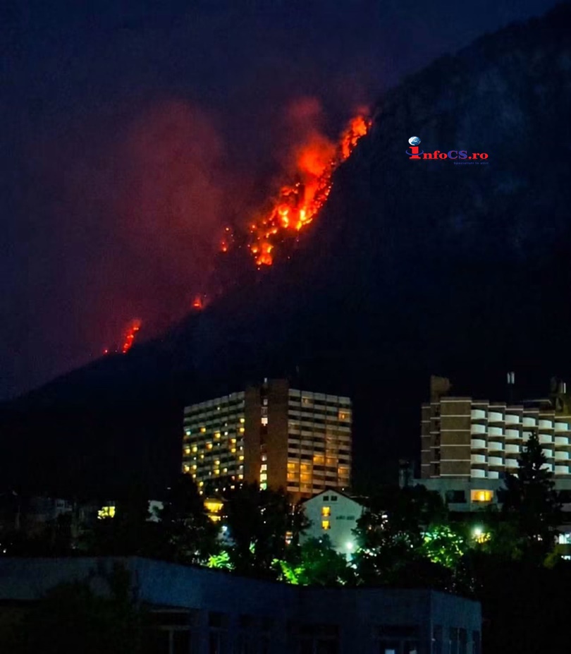 Domogledul arde din nou Focarele s-au reaprins VIDEO