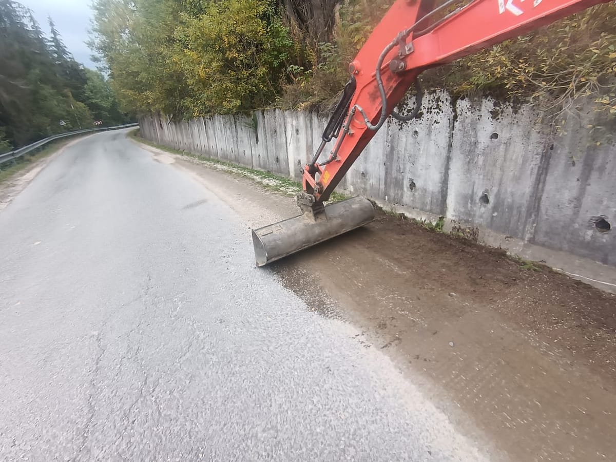 Drum Răchițele - Doda Pilii: lucrări de întreținere pe 20 de kilometri
