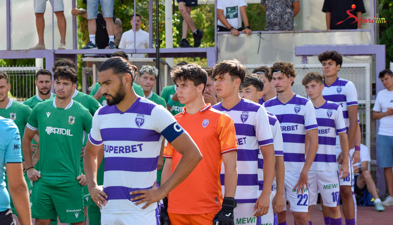 Echipa a doua a violeţilor, egală la Şag unei participante în primăvară în play-off