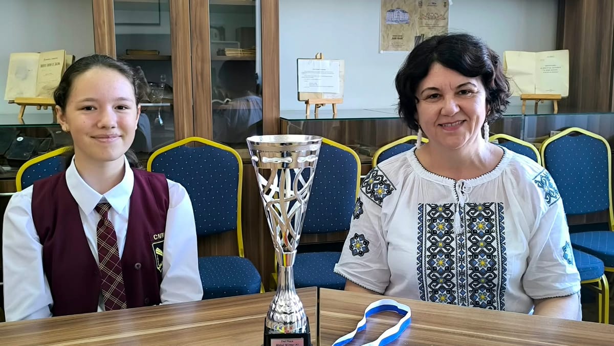 Elevă din Făgăraș, locul II la Olimpiada Internațională de Limba Engleză din Grecia