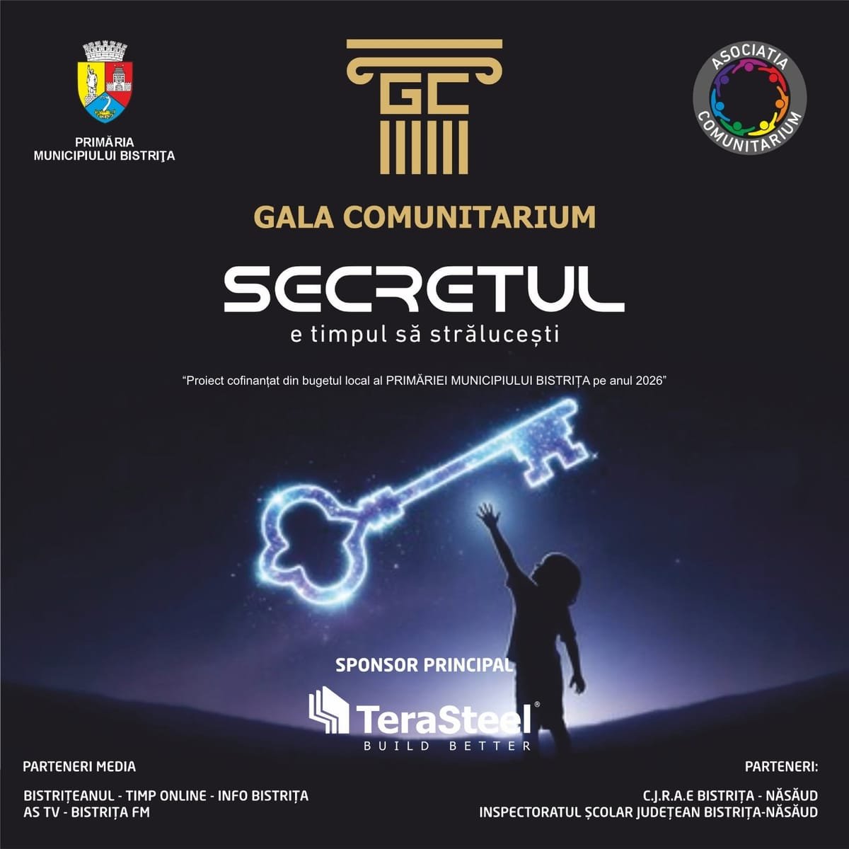 Elevii cu rezultate deosebite din Bistrița, premiați la Gala Comunitarium pe 19 noiembrie