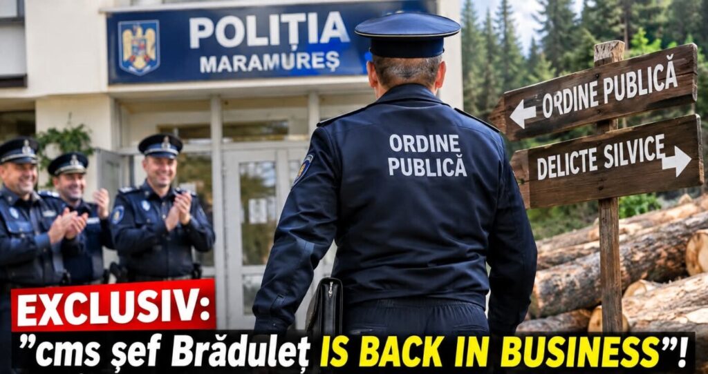 EXCLUSIV: ”cms șef Brăduleț IS BACK IN BUSINESS”! Nu a făcut mulți purici nici la Serviciul Investigații Economice și s-
