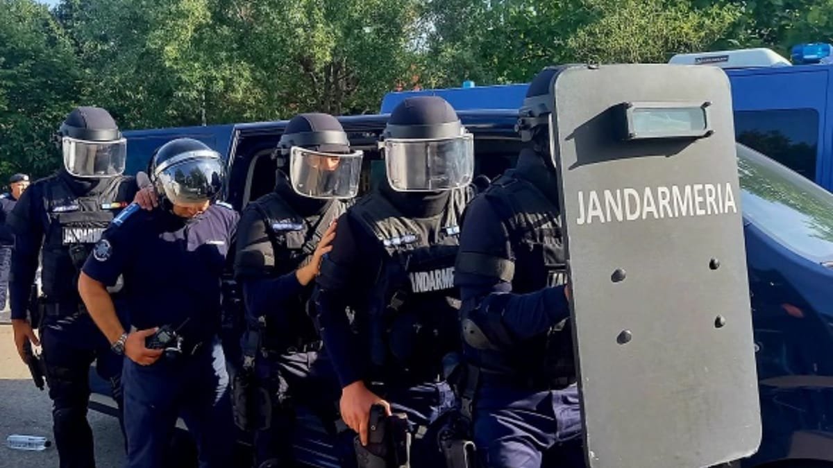Exercițiu cu jandarmi români și ucraineni. Localnicii, avertizați că s-ar putea auzi zgomote puternice