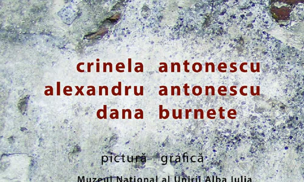 Expoziția de pictură „ÎnZidiri” se deschide miercuri la Muzeul Național al Unirii din Alba Iulia