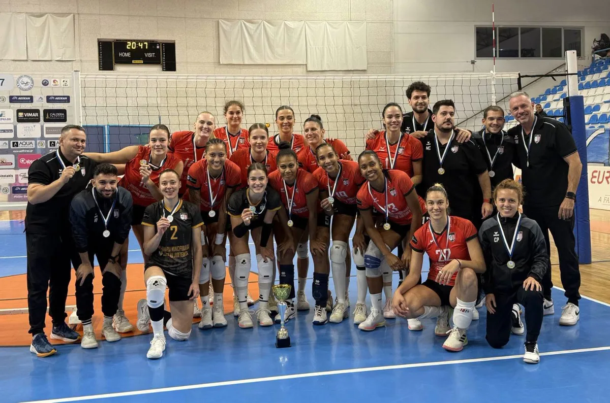 Felicitări! Volei Alba Blaj, câștigătoarea turneului de la Santorini