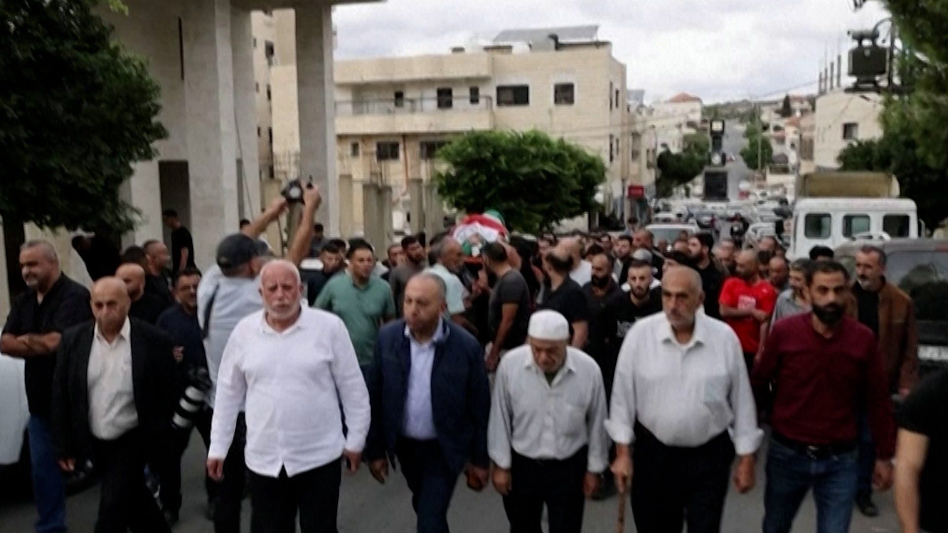 Funeralii pentru un palestinian ucis în Cisiordania ocupată