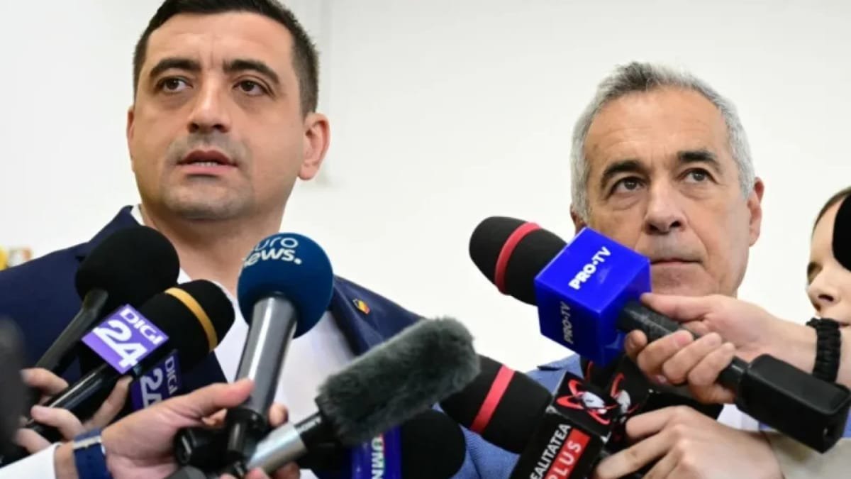 George Simion declară marți seara că Călin Georgescu este un deținut politic