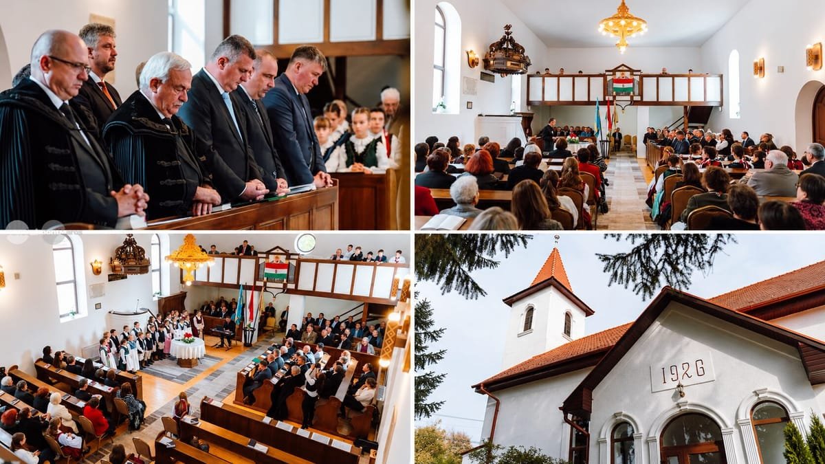 Glodeni (Mureș): Biserica Reformată a împlinit 100 de ani, sărbătorită de comunitate