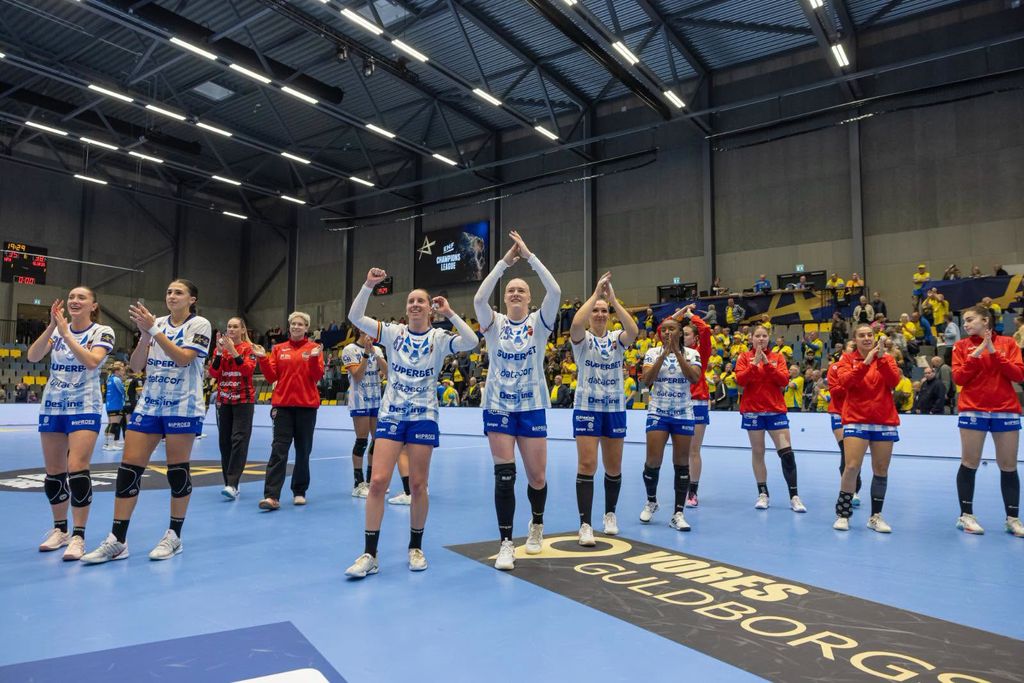Gloria Bistrița câștigă la Nykobing Falster, 38-35, și ajunge la a treia victorie în Liga Campionilor