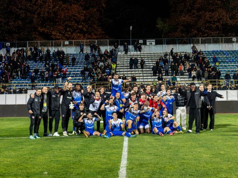 Gloria Bistrița învinge FCSB cu 1-0 pe stadionul Jean Pădureanu, într-un meci cu bilete epuizate