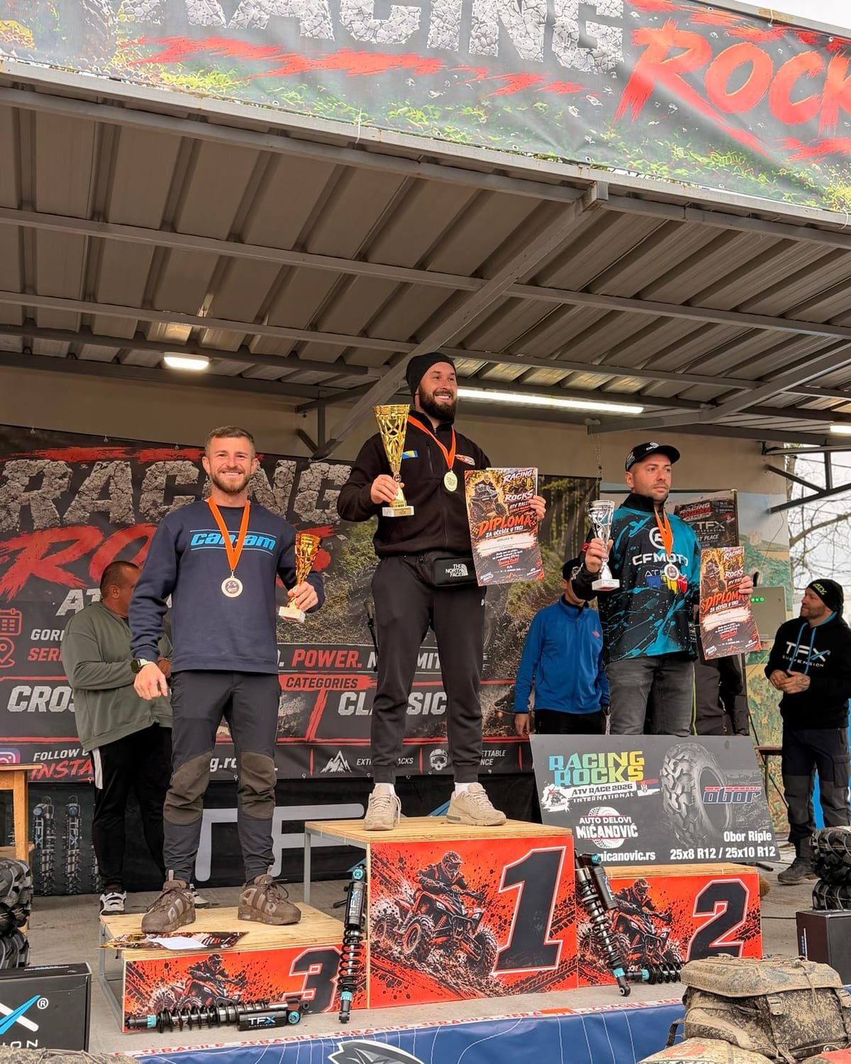 Gornji Milanovac: Răzvan Jurca a luat bronzul la Racing Rocks ATV Race III, pe trasee dificile