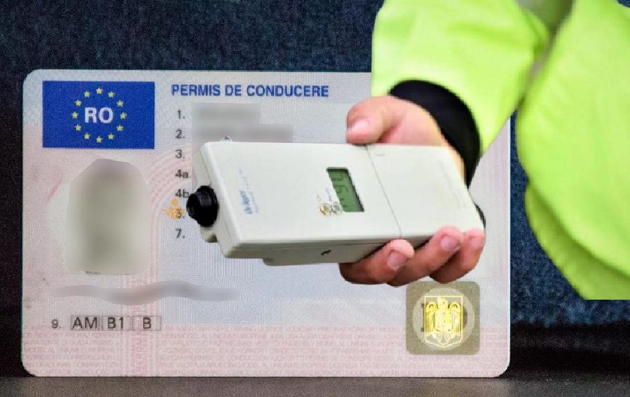 Gurasada: șofer cu permisul suspendat, prins cu 1,28 mg/l alcool pur și reținut 24 de ore
