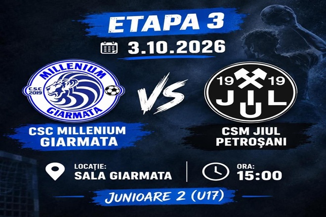 Handbal. Junioare 2. Meci important in deplasare pentru petrosenence
