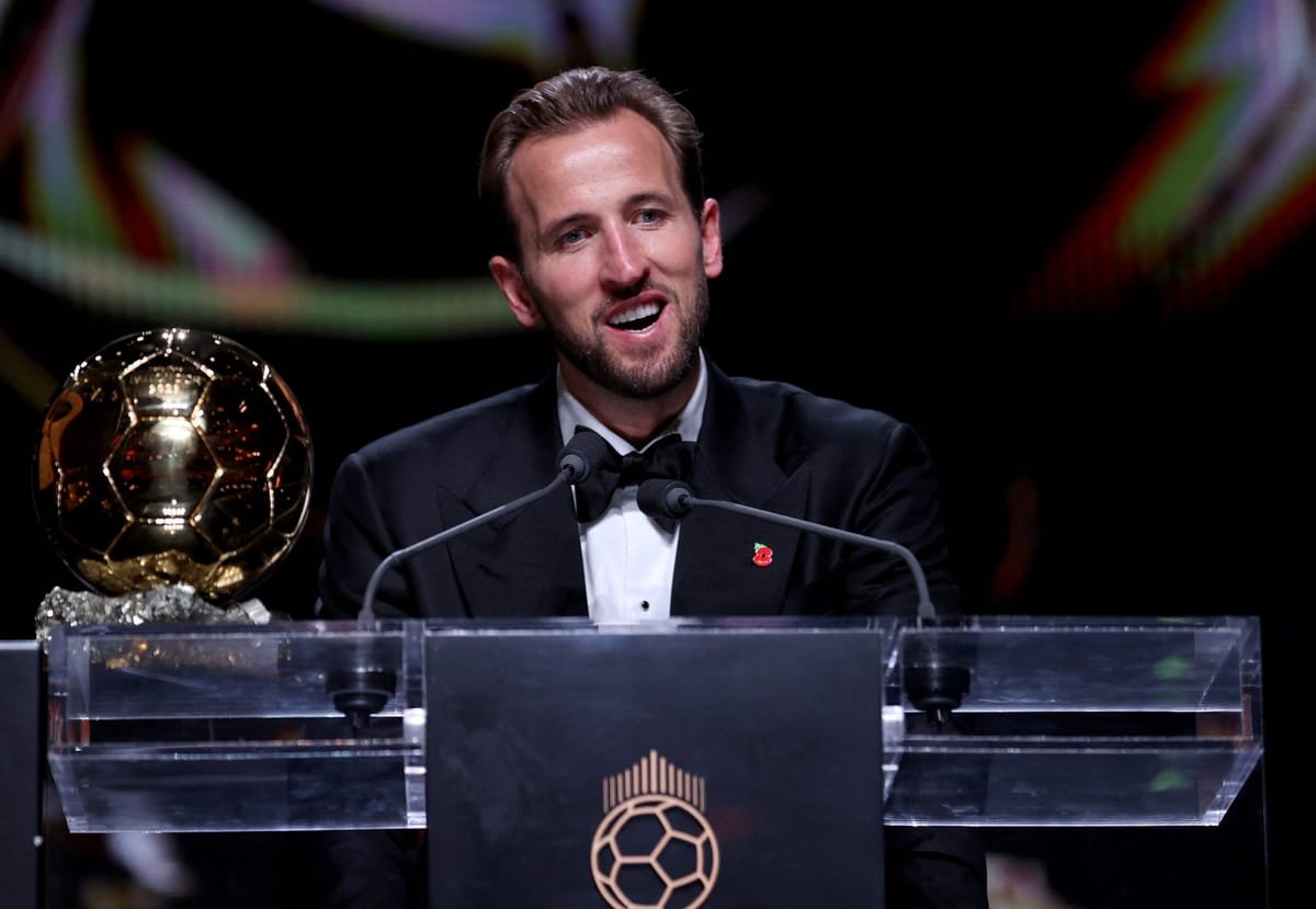 Harry Kane l-a învins pe Kylian Mbappe și a câștigat Balonul de Aur 2026, cu 28 de puncte diferență