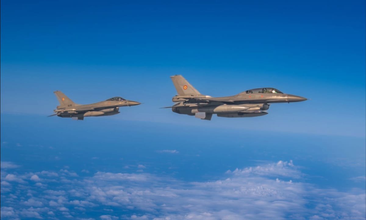 Iași: alertă de dronă în nordul județului, două aeronave F-16 verifică zona