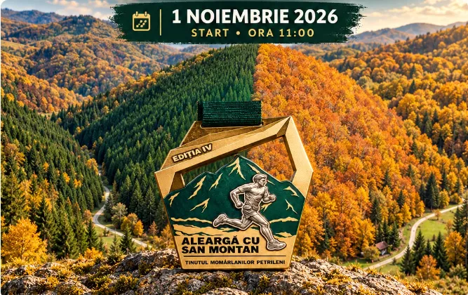 Ținutul Momârlanilor Petrileni: San Montan invită alergătorii la o cursă de toamnă în natură