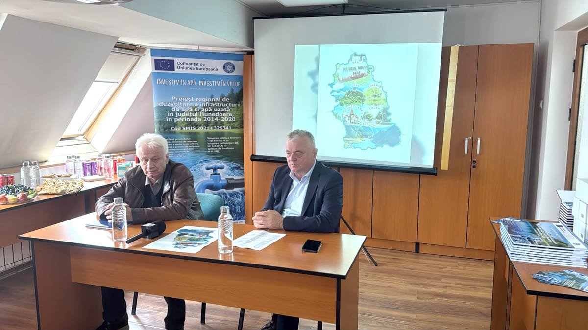 Investiție în Hunedoara: rețelele de apă și canalizare se modernizează cu bani europeni
