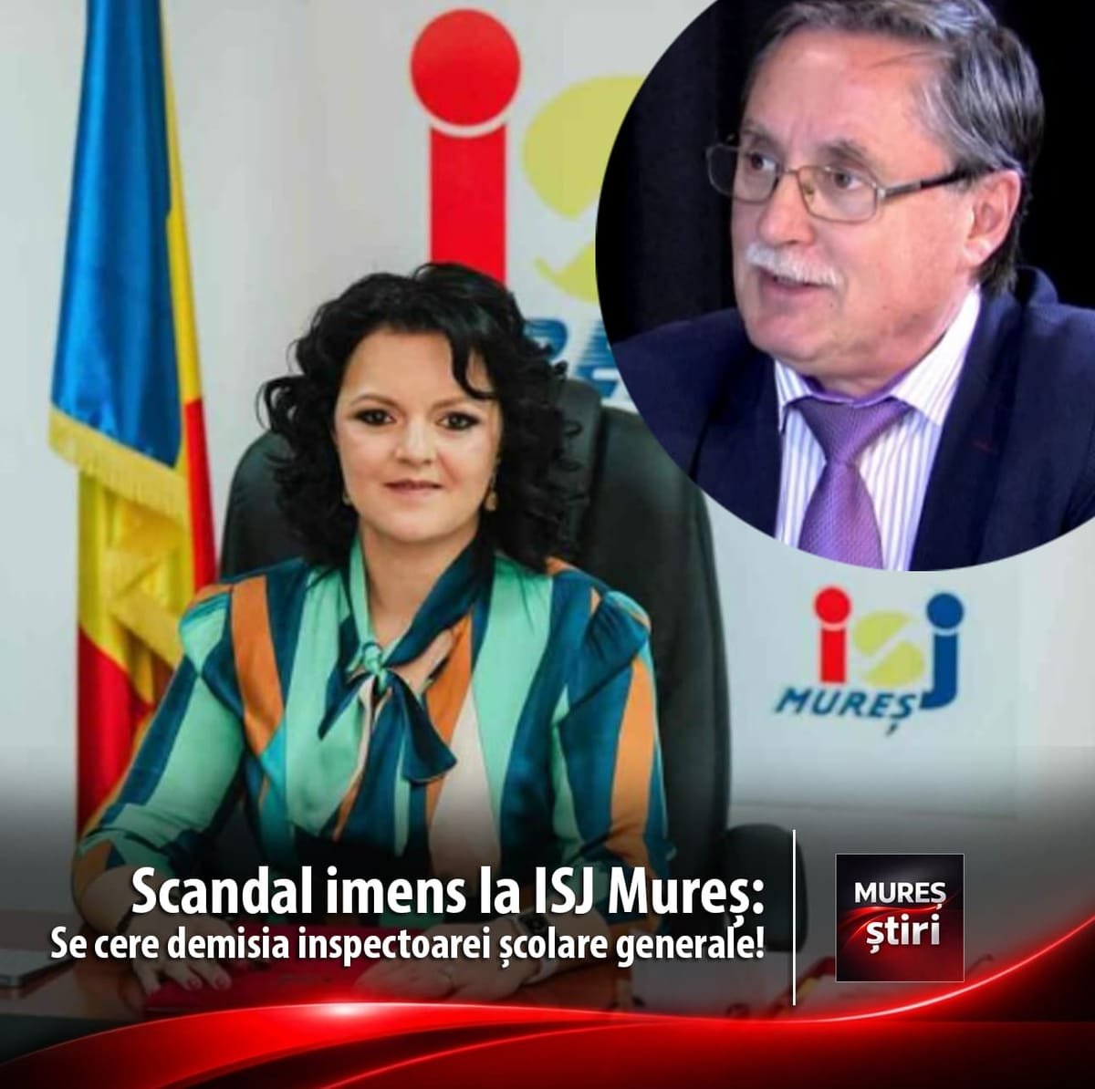 ISJ Mureș: consilierul Daniel Cheșa din Corunca cere demisia inspectoarei Paula-Maria Dărăban