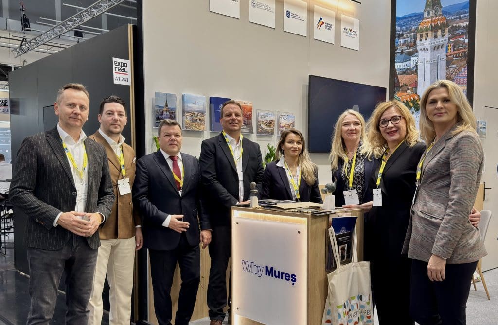 Județul Mureș, prezentat investitorilor la EXPO REAL München: peste 50 de întâlniri cu 54 de organizații