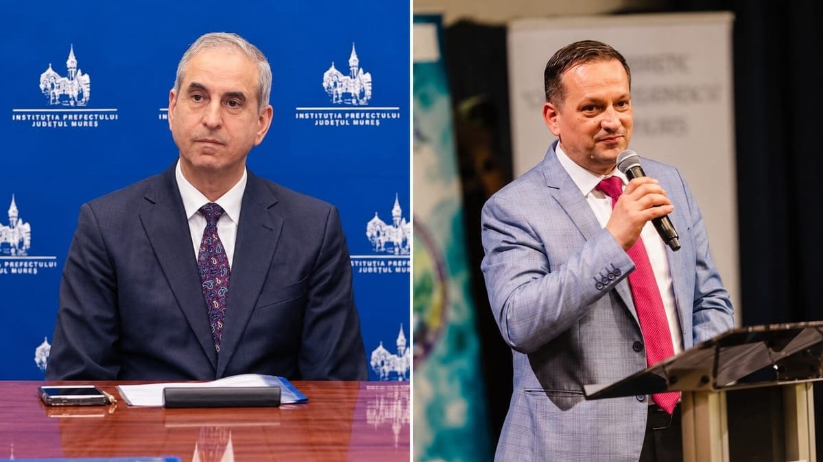 Județul Mureș: Guvernul a aprobat numirea subprefecților Alexandru Cîmpeanu și Cornel-Cristian Vulc