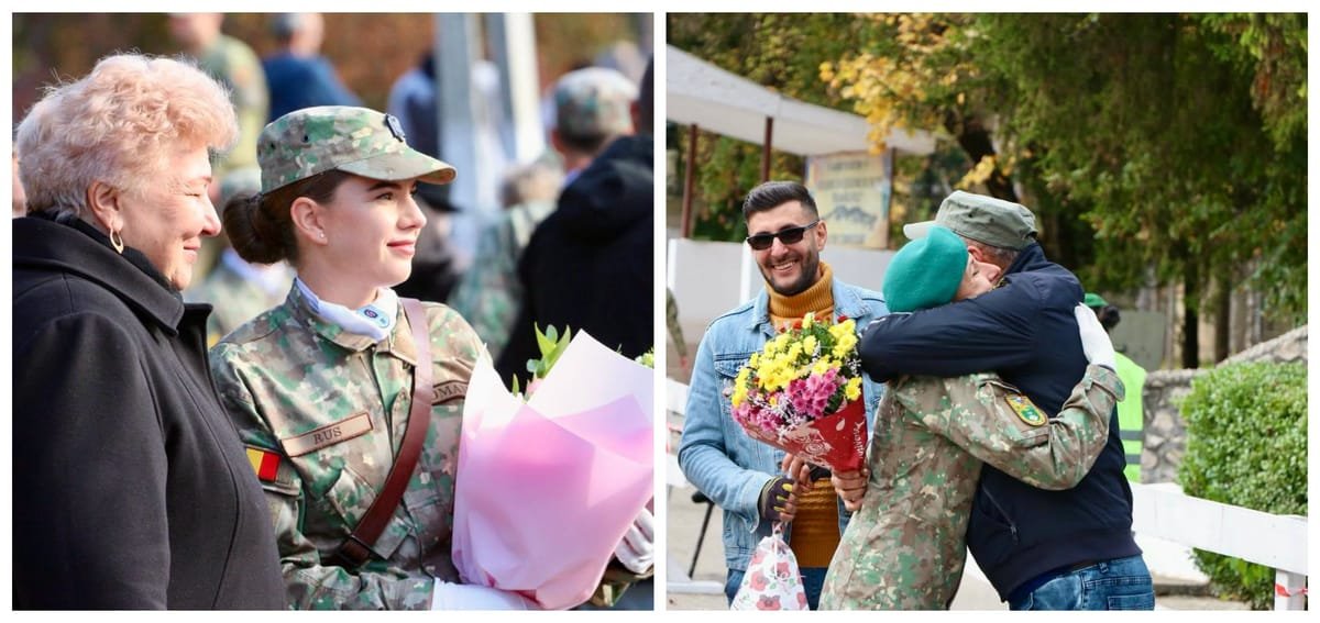 La Cluj-Napoca, aproape 1.000 de militari au depus Jurământul militar, sub privirile părinților