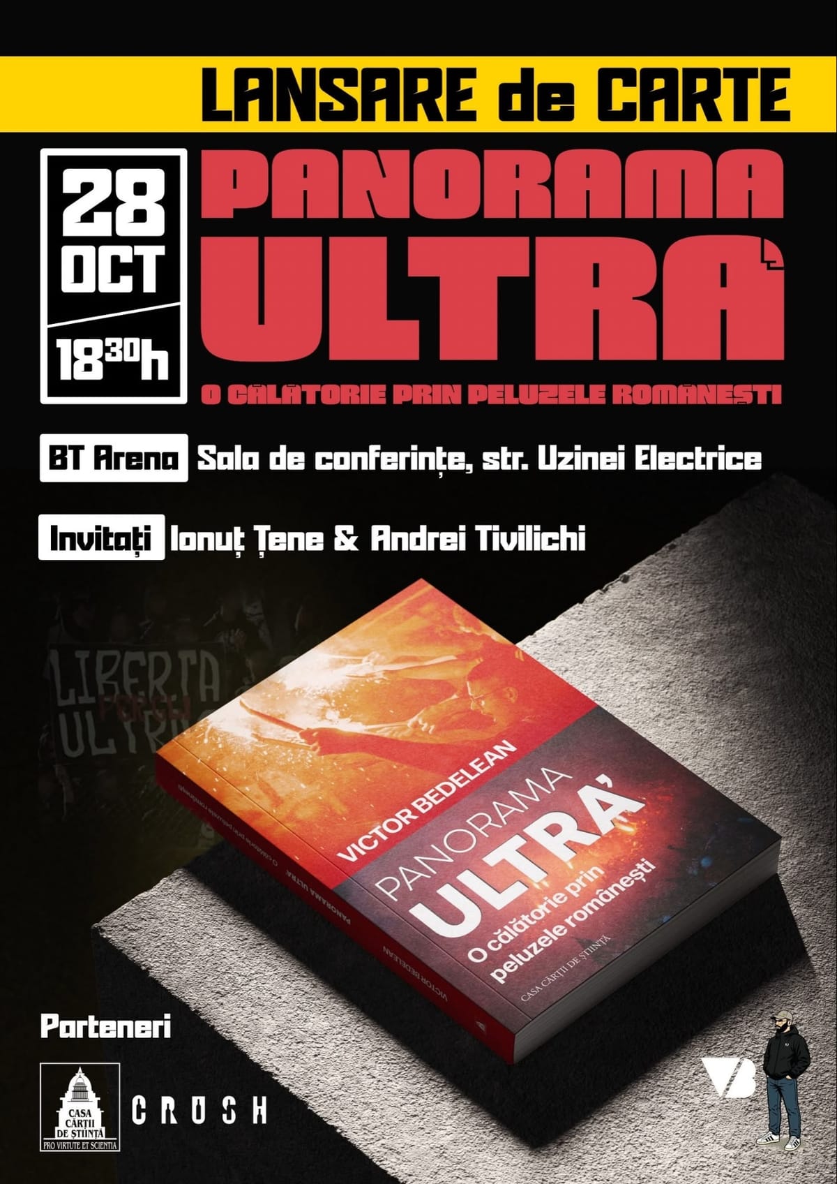 La Cluj-Napoca se lansează volumul Panorama Ultra pe 28 octombrie la BT Arena