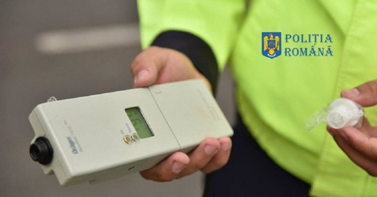La Hațeg, un bărbat de 55 de ani prins băut la volan în noapte, cu 0,50 mg/l alcool, a primit dosar penal