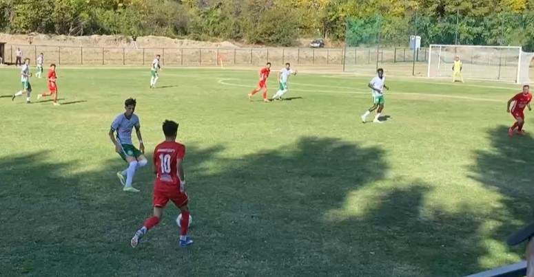 La Moldova Nouă, Viitorul a câștigat 4-1 cu Nera Bogodinț, după 1-1 la pauză