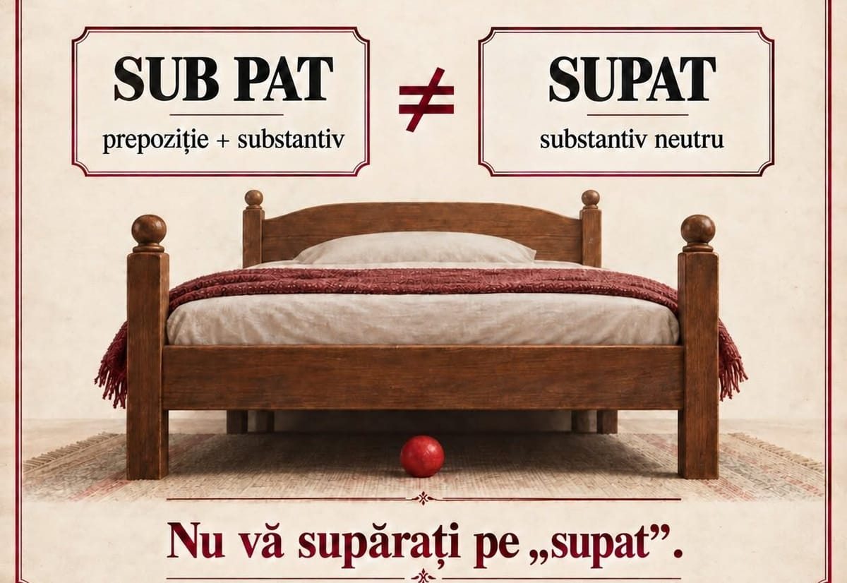 Lingviștii explică: „supat” este un substantiv vechi, mai vechi decât DOOM și agitația online