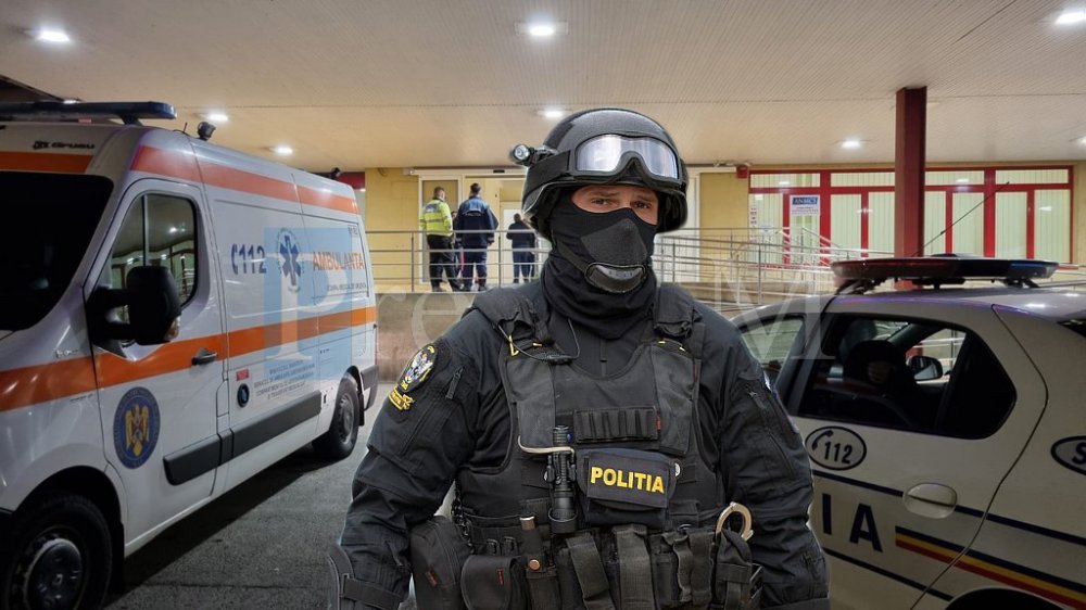 Livada: tată și fiu, arestați după ce au atacat polițiștii cu topoarele și au amenințat cu moartea