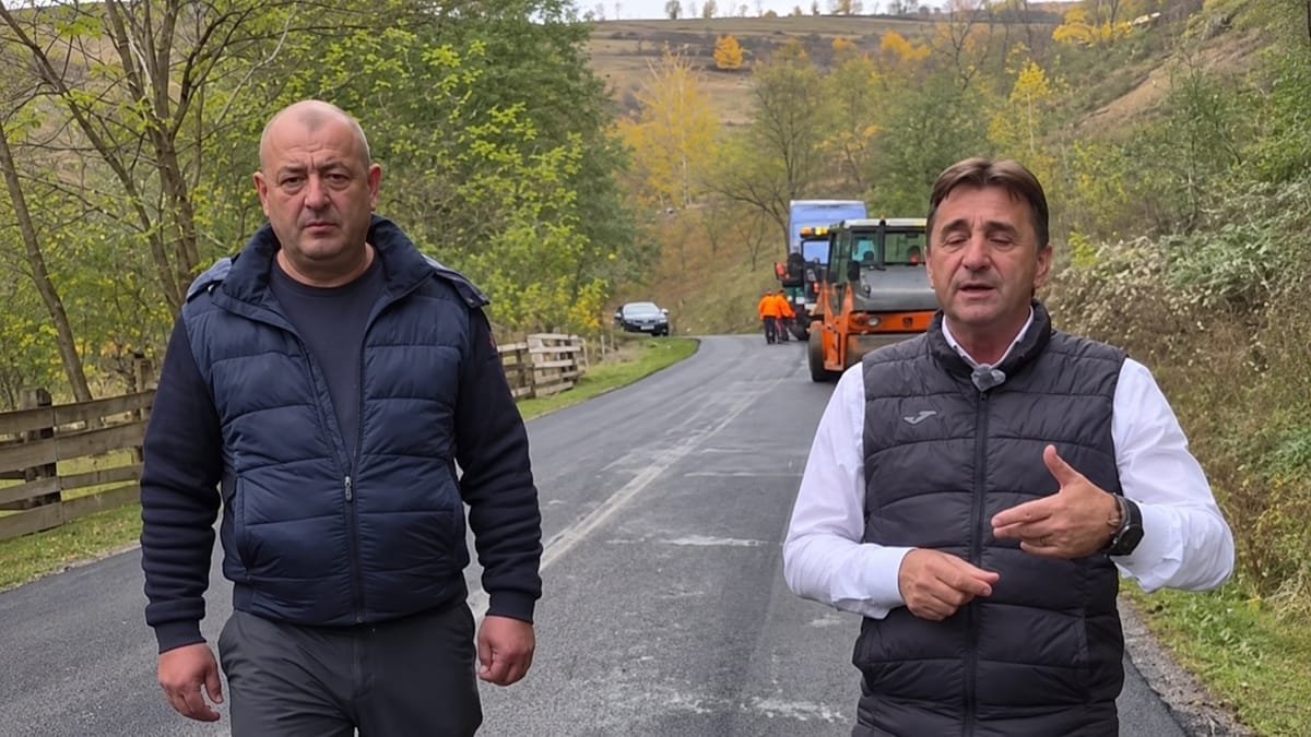 Lucrări pe DJ 762, în Munții Apuseni: Marius Hațegan anunță investiții masive în infrastructura rutieră