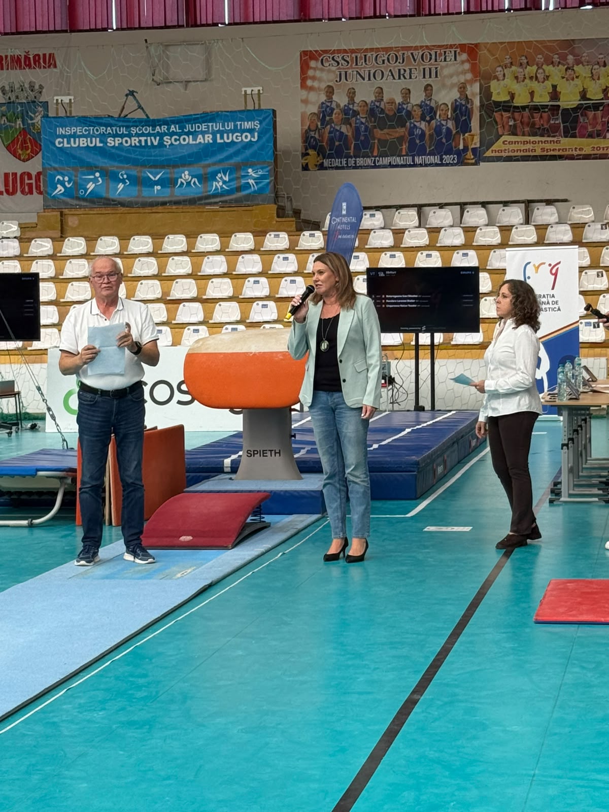Lugojul, în ritm de gimnastică. Sute de tineri sportivi participă la competițiile găzduite de oraș
