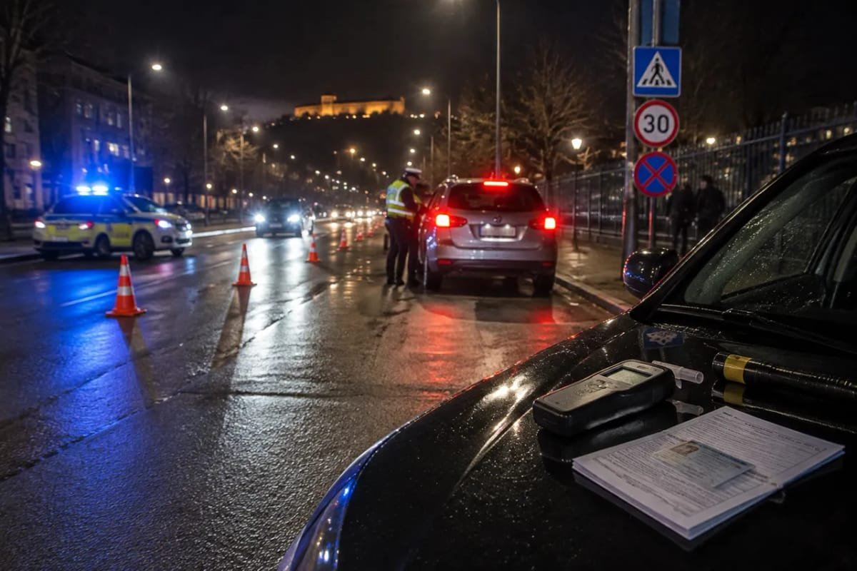 Lupeni, Hunedoara și Călan: trei șoferi cercetați penal după controale de noapte