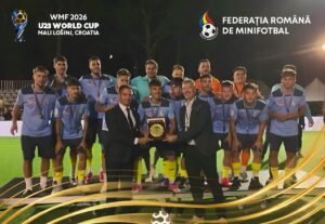 Mali Lošinj: România, argint la Cupa Mondială de minifotbal U23, după finala pierdută cu Serbia