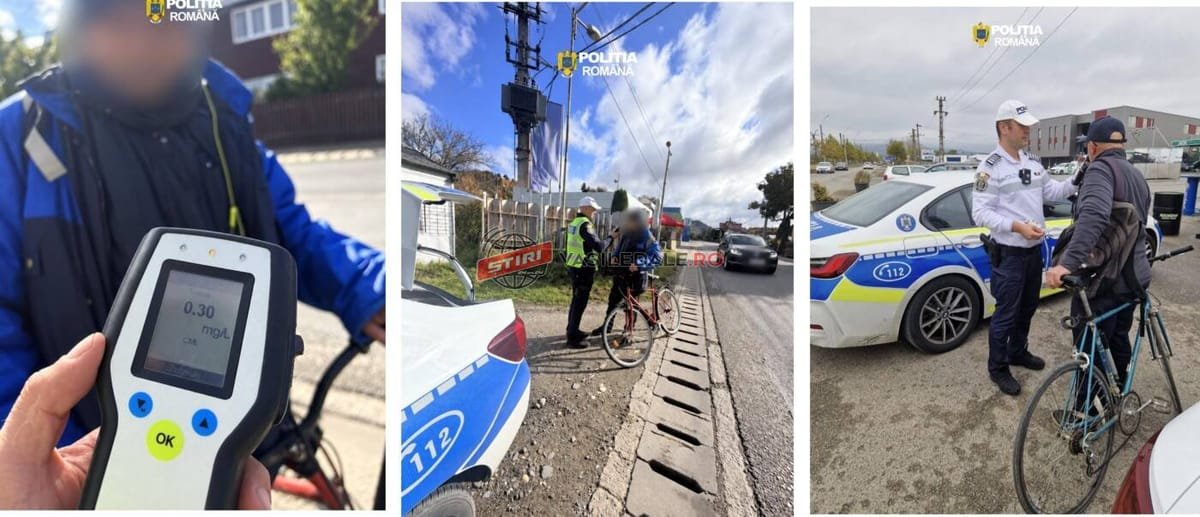 Maramureș: 196 de sancțiuni după controale pentru biciclete, motociclete și trotinete electrice