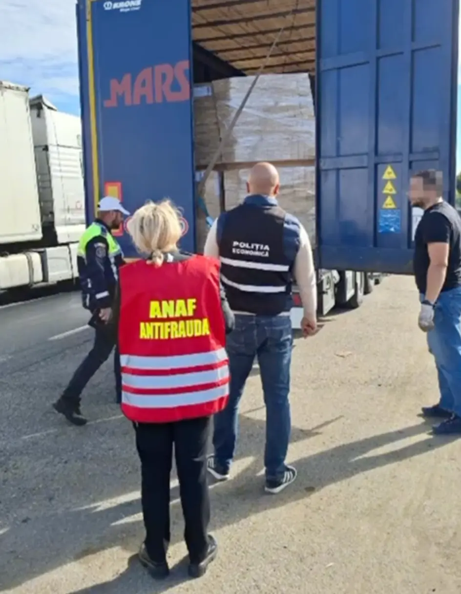 Maramureș: șapte filtre rutiere verifică transporturile de marfă cu risc fiscal ridicat