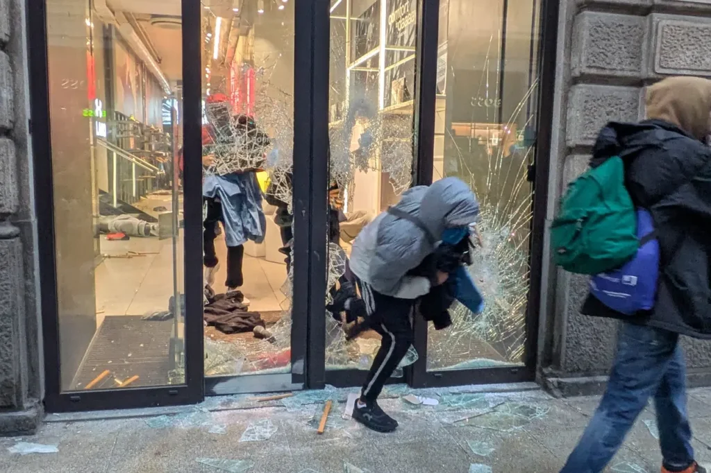 Milano: suspiciuni privind umbre rusești în spatele confruntărilor de pe străzile orașului