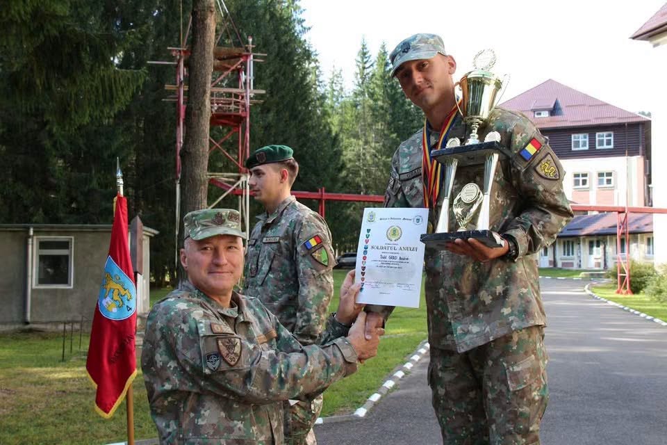 Militar din Dej a câștigat titlul „Soldatul anului 2026" în Forțele Terestre FOTO