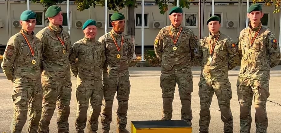 Militarii clujeni au obținut locul I la competiția Cea mai bună grupă din Forțele Terestre