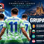 Minifotbal: Extratereştrii încep mâine aventura de la Barcelona! Imnul Ligii Campionilor va răsuna și pentru arbitrul Pa